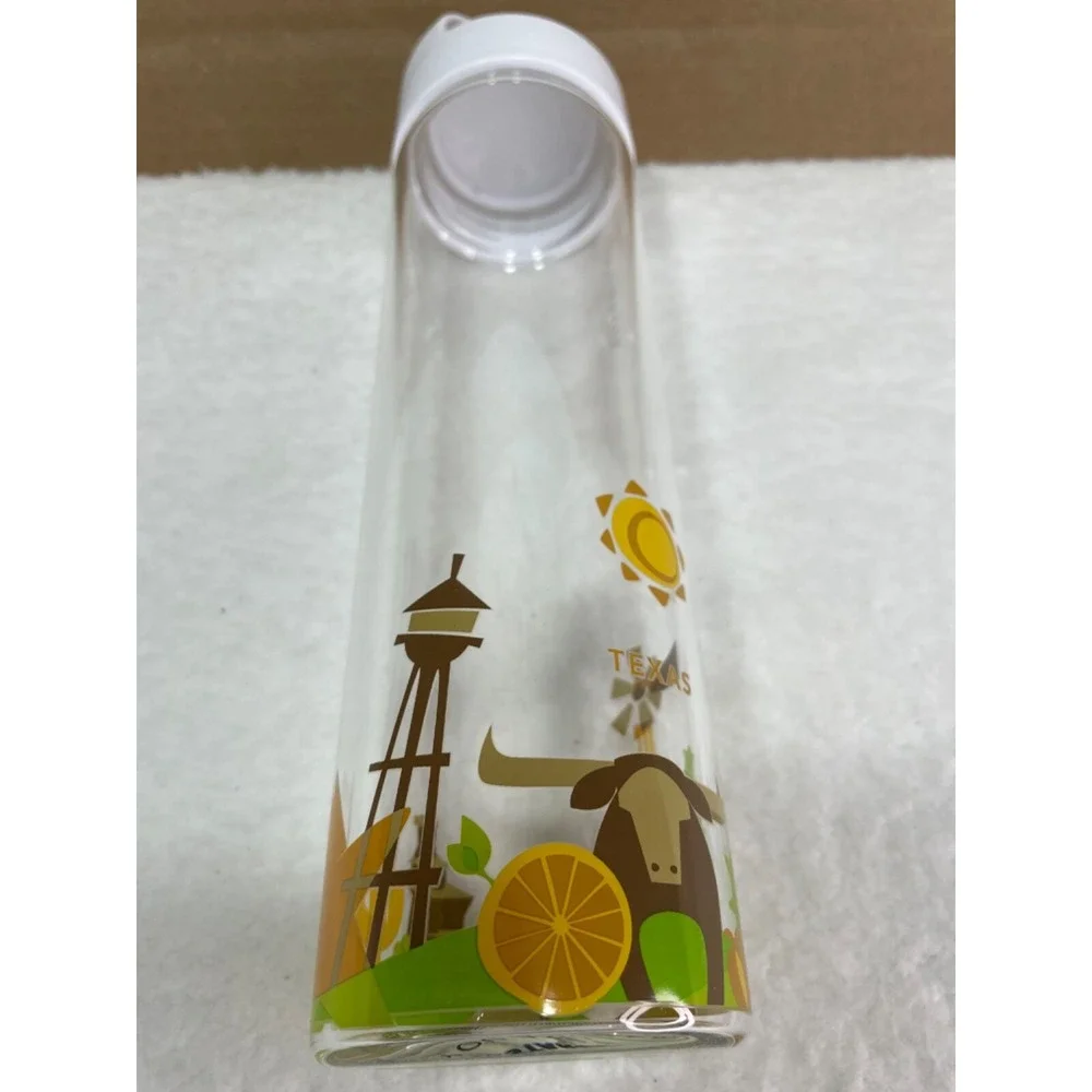 Starbucks‎ Texas Glass Bottle 'You Are Here Collection' NWOT